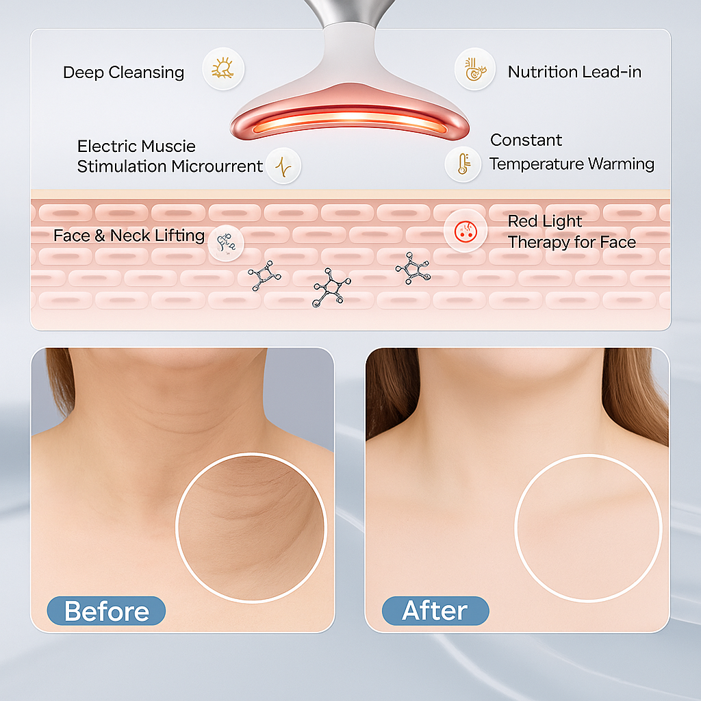 GlowLift™ 7-in-1 LED Facial Skin Care Tool