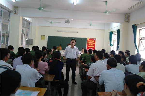 Ký hợp đồng cho 20 thực tập sinh xuất cảnh sang Nhật Bản làm việc.