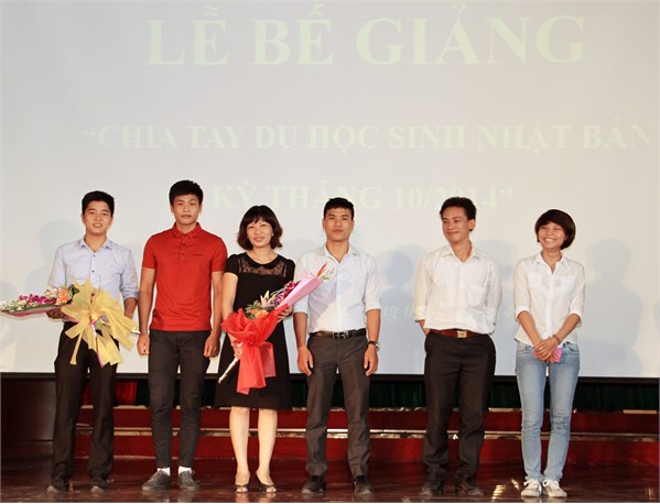 Lễ tổng kết và chia tay du học sinh kỳ tháng 10-2014