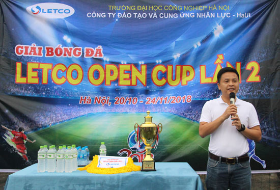 Khai mạc giải bóng đá LETCO OPEN CUP lần 2, năm 2018