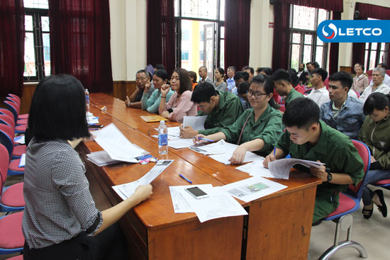 33 Thực tập sinh và hơn 60 người đại diện ký hợp đồng ngày 10/10/2018