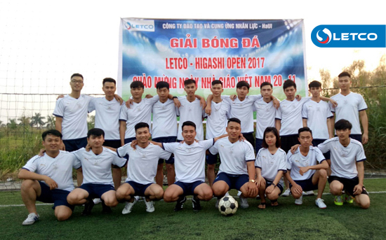 giai bong da letco higashi open 2017 chao mung ngay nha giao viet nam 20 11