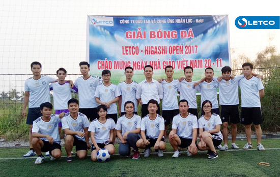 giai bong da letco higashi open 2017 chao mung ngay nha giao viet nam 20 11
