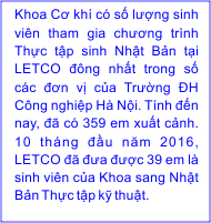 letco trao 10 suat hoc bong cho tan sinh vien khoa co khi