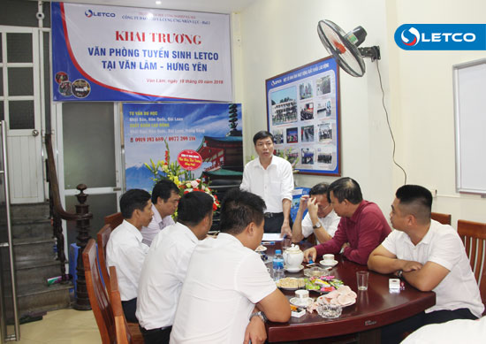Khai trương Văn phòng tuyển sinh LETCO tại Văn Lâm, Hưng Yên