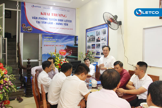 Khai trương Văn phòng tuyển sinh LETCO tại Văn Lâm, Hưng Yên