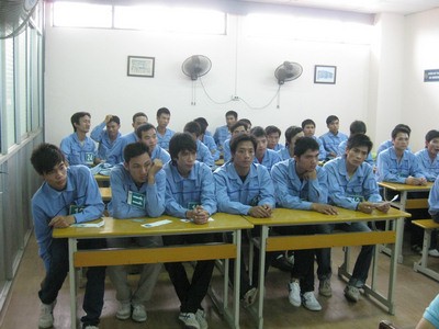 kiem tra tay nghe han doi voi nguoi lao dong dang ky di lam viec tai han quoc nganh dong tau