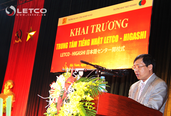 khai truong trung tam tieng nhat letco higashi tai ha nam