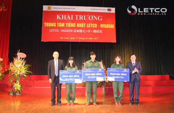 khai truong trung tam tieng nhat letco higashi tai ha nam