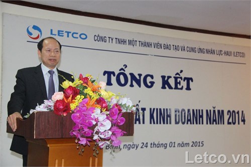 Tổng kết hoạt động sản xuất kinh doanh năm 2014