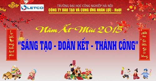 Năm Ất Mùi 2015: 'Sáng tạo - Đoàn kết - Thành công'!