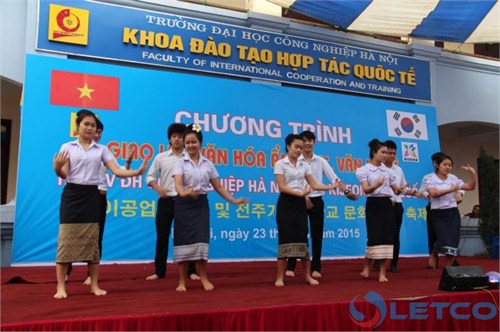 giao luu van hoa am thuc van nghe sinh vien dh keijeon han quoc va dh cong nghiep ha noi