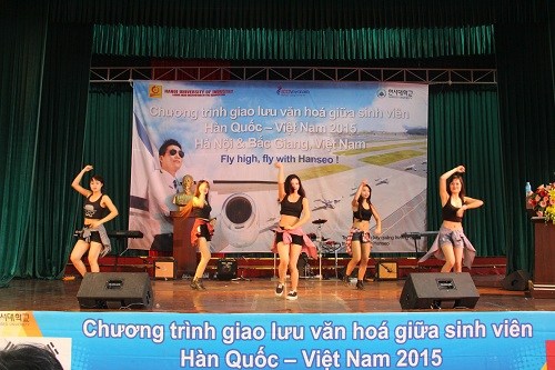 giao luu van hoa sinh vien dh hanseo han quoc va dh cong nghiep ha noi