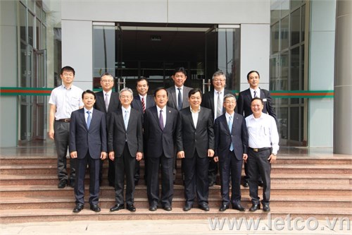 Đoàn công tác tỉnh Saitama, Nhật Bản thăm trường