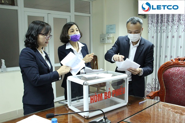 Chi bộ công ty LETCO tổ chức Đại hội nhiệm kỳ 2020-2023