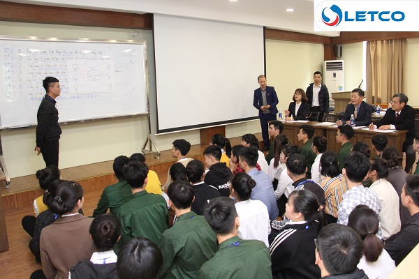 Phần thi Tham luận cho đơn hàng Công ty Kawamura