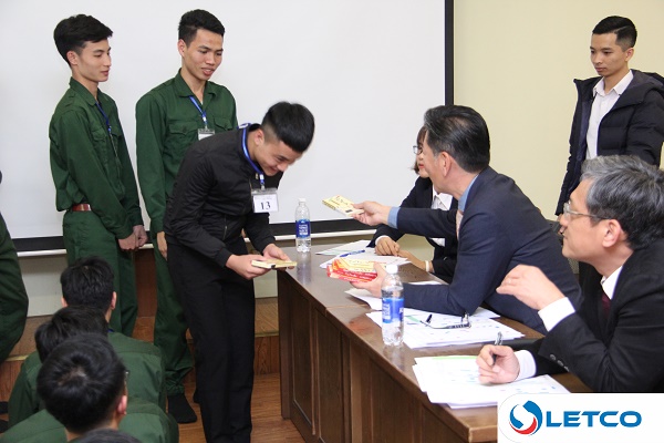 Phần thi Tham luận cho đơn hàng Công ty Kawamura