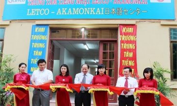 Khai trương Trung tâm tiếng Nhật LETCO – AKAMONKAI