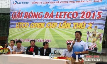 Khai mạc giải bóng đá LETCO 2015