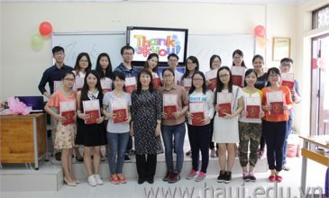 Kết thúc chương trình trao đổi sinh viên năm 2016 – 2017
