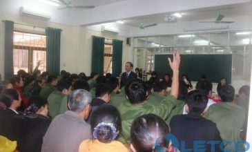Làm thủ tục xuất cảnh 37 Thực tập sinh