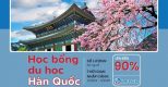 HỌC BỔNG 90% DU HỌC HÀN QUỐC HỌC BỔNG 90% DU HỌC HÀN QUỐC