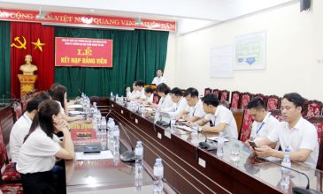 Lễ kết nạp đảng viên Chi bộ LETCO