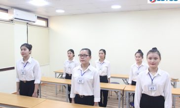 Buổi thi tuyển nữ Thực tập sinh làm việc tại Nhật Bản