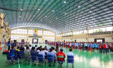 Tưng bừng Hội thao Thể dục thể thao viên chức, người lao động Trường Đại học Công nghiệp Hà Nội năm 2022