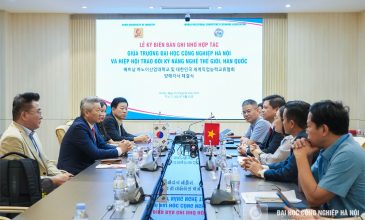 Ký Biên bản ghi nhớ hợp tác với Hiệp hội trao đổi kỹ năng nghề thế giới, Hàn Quốc (WVCEA)
